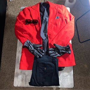 The Weeknd After Hours suit costume blinding lights